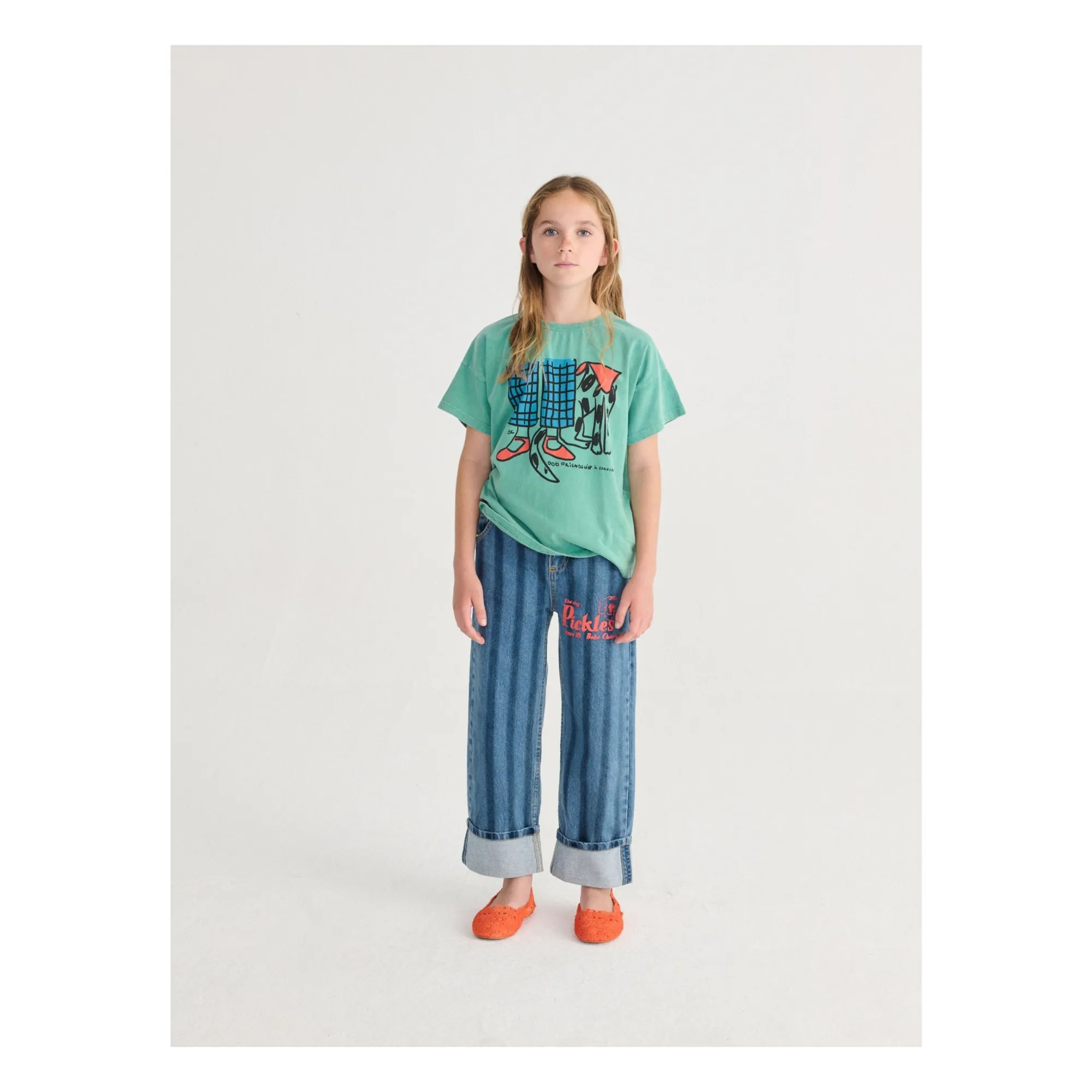 T-shirt Friendship Coton Bio | Vert- Image produit n°1