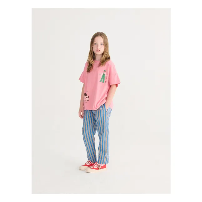 Farm T-shirt Organic cotton | Pink
