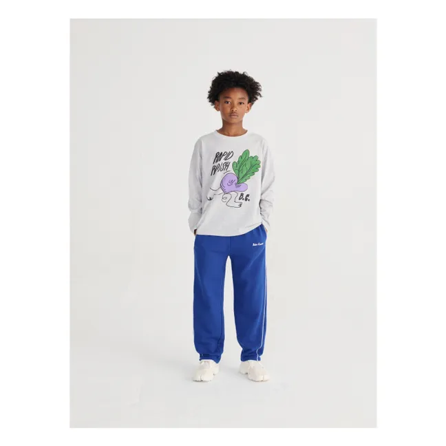 T-shirt Rapid Radish Coton Bio | Gris chiné