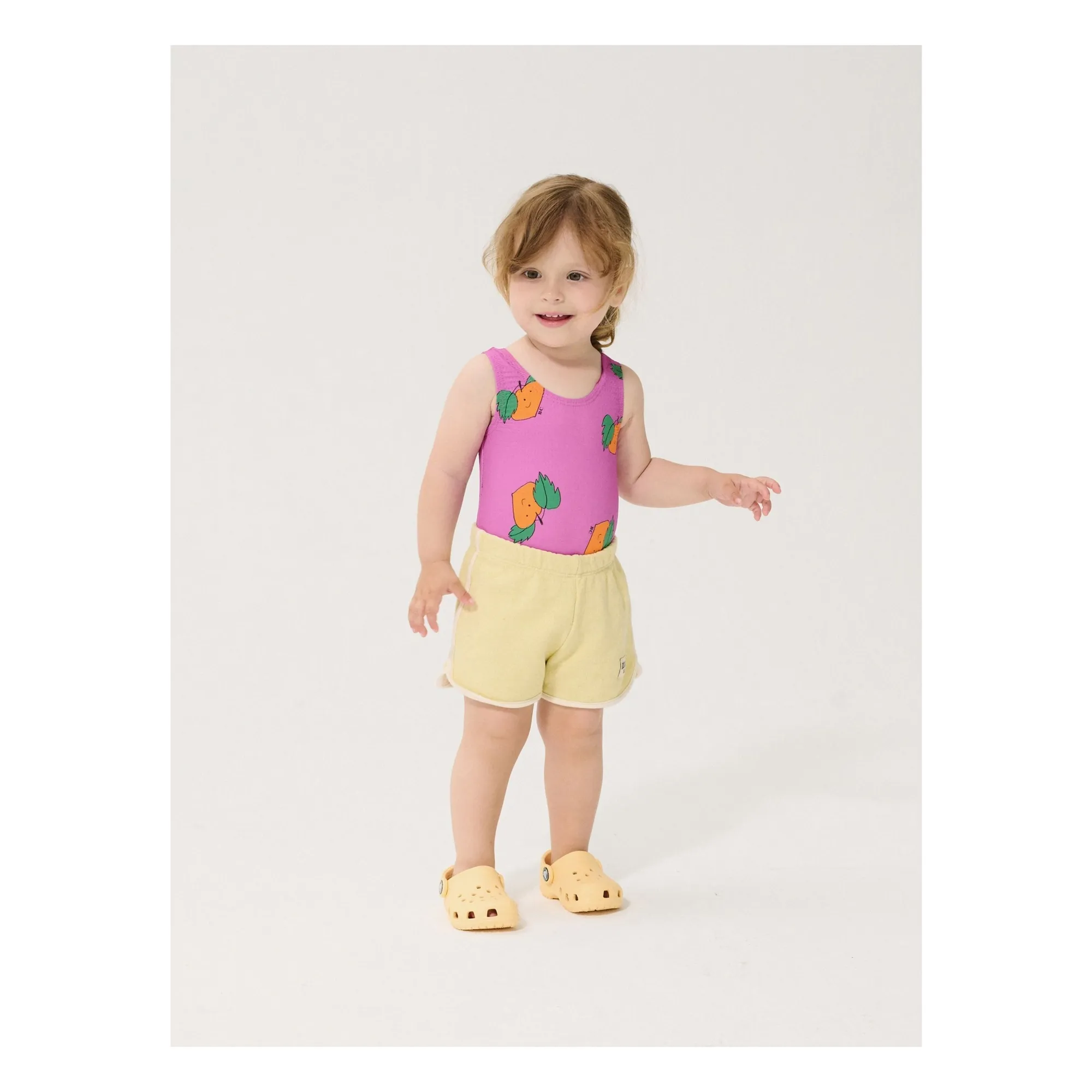 Maillot de Bain Oranges Fibres Recyclées Bébé | Violet- Image produit n°2