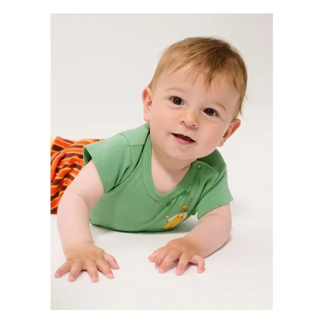 Body Vache Coton Bio | Vert