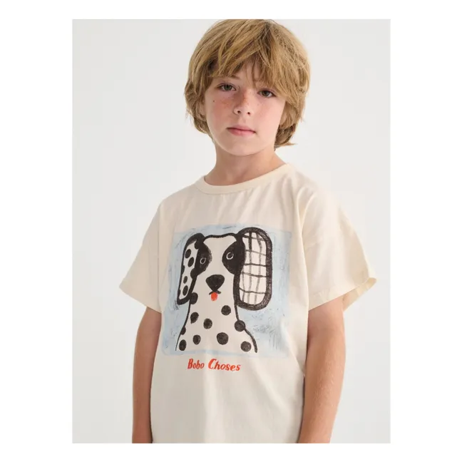 Camiseta Dálmata Algodón orgánico | Crudo