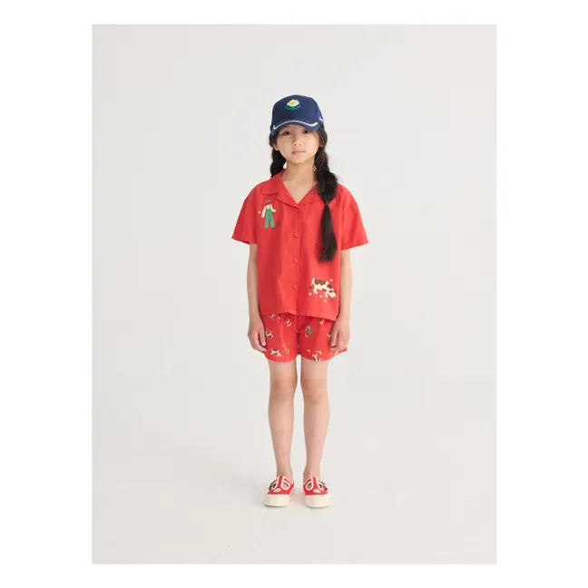 Daisy sneakers | Red