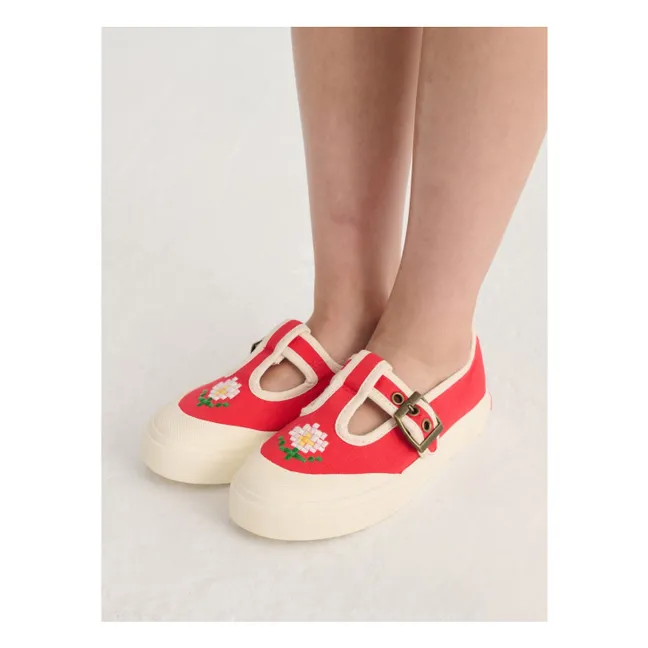 Zapatillas Daisy | Rojo