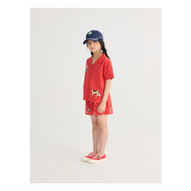 Casquette Marguerite Fibres Recyclées | Bleu marine