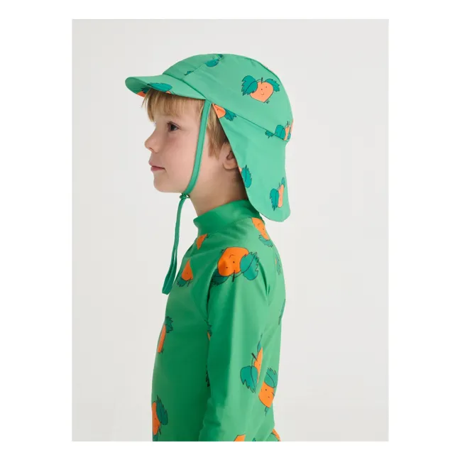 Gorros de baño naranja | Verde