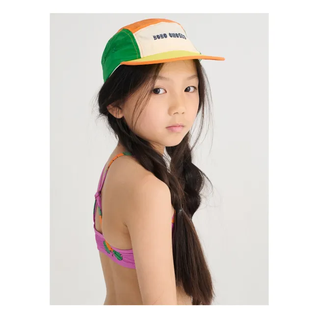 Colorblock cap | Orange