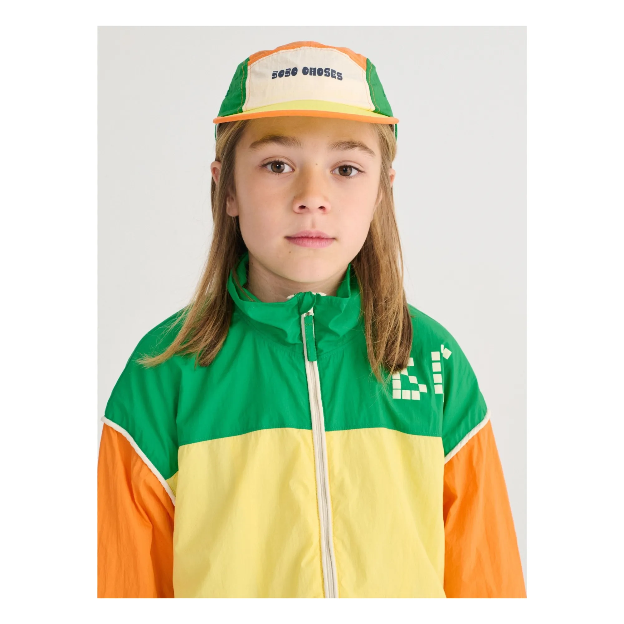 Casquette Colorblock | Orange- Image produit n°1