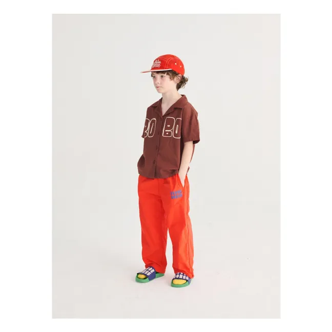 Tracksuit Bobo Things Recycled Fibres Hose | Rot