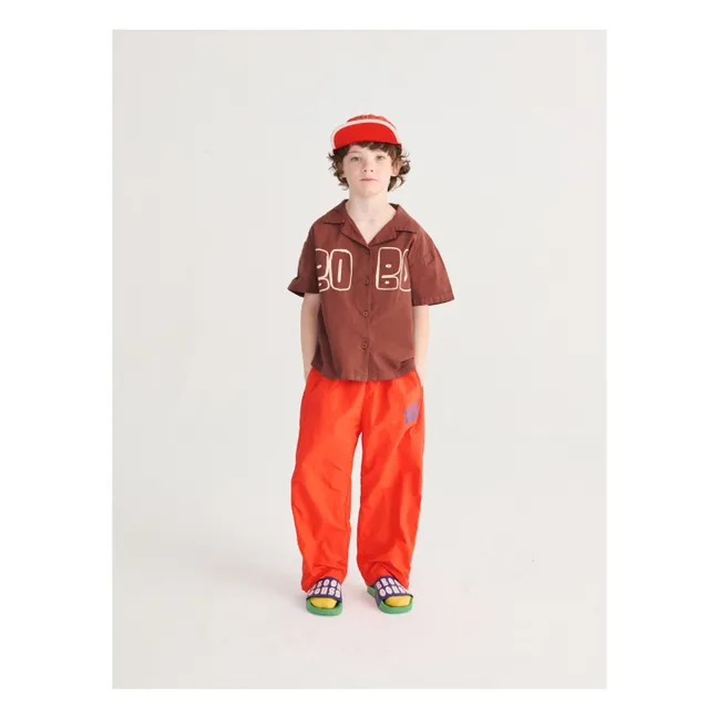 Pantalon Tracksuit Bobo Choses Fibres Recyclées | Rouge