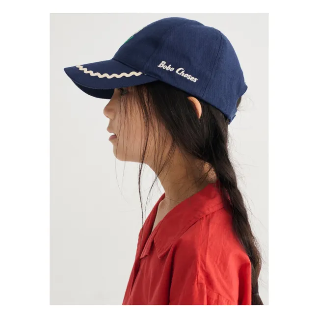 Cap Marguerite Fibras recicladas | Azul Marino