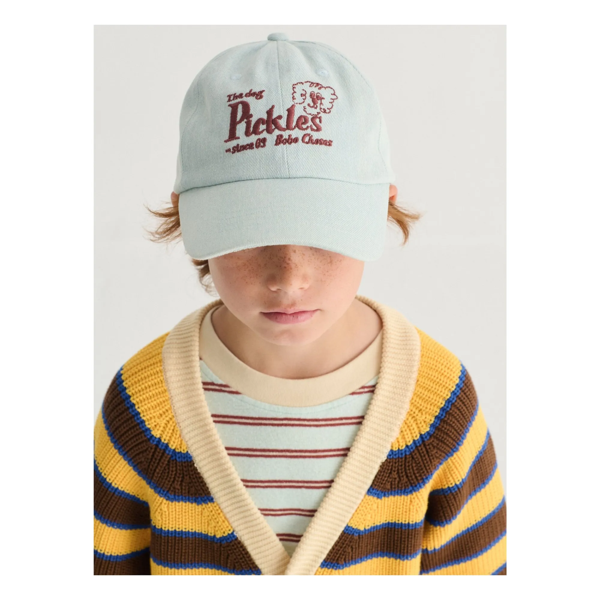 Casquette The Dog Pickles Fibres Recyclées | Bleu Clair- Image produit n°5