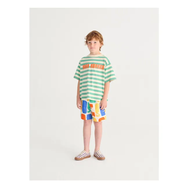 Maglietta a righe Bobo Choses | Verde