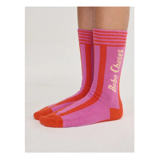 Calzini top in cotone biologico Bobo Choses | Viola