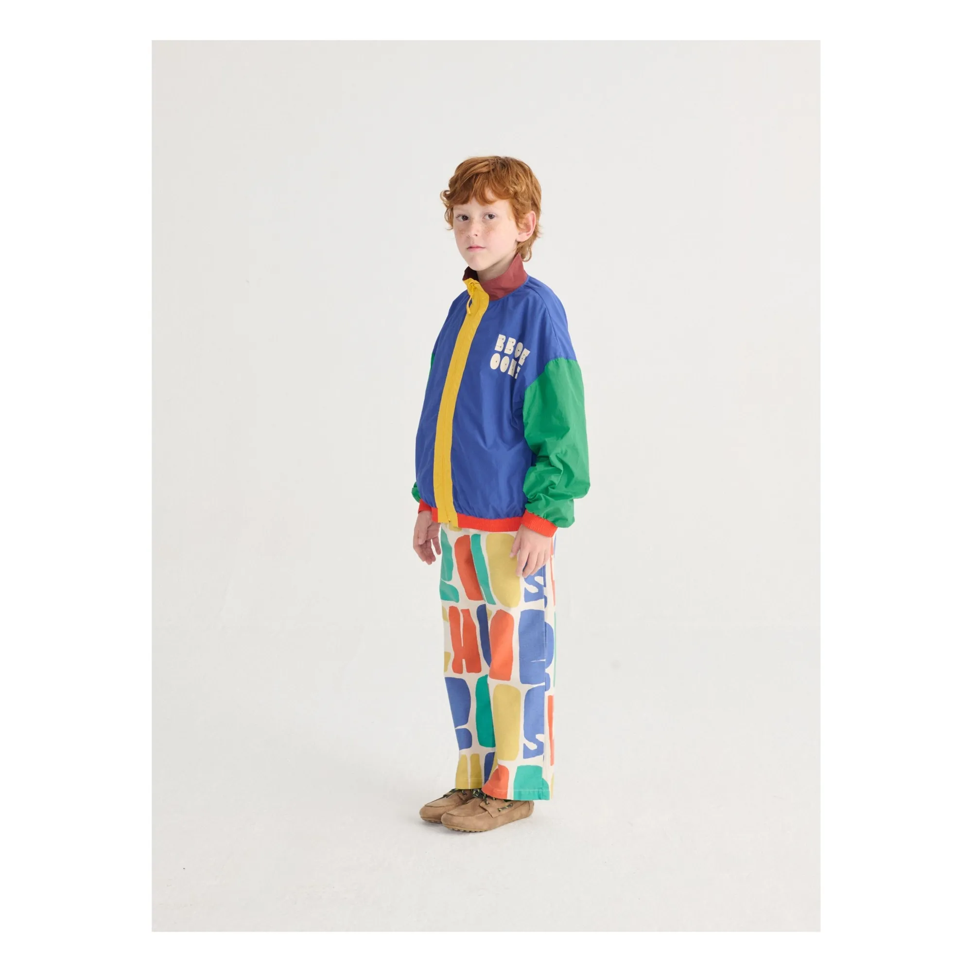 Veste Tracksuit Colorblock Fibres Recyclées | Bleu- Image produit n°5