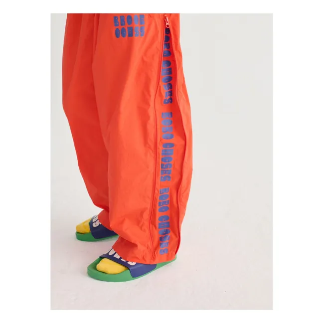 Pantalon Tracksuit Bobo Choses Fibres Recyclées | Rouge