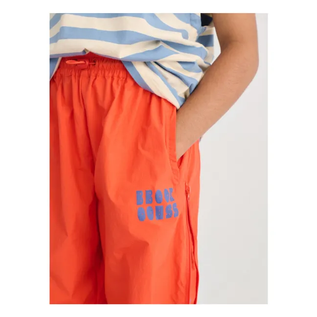 Tracksuit Pants Bobo Choses Recycled Fibers | Red