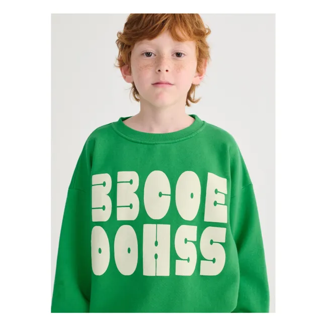 Sweat Bobo Coton Bio | Vert