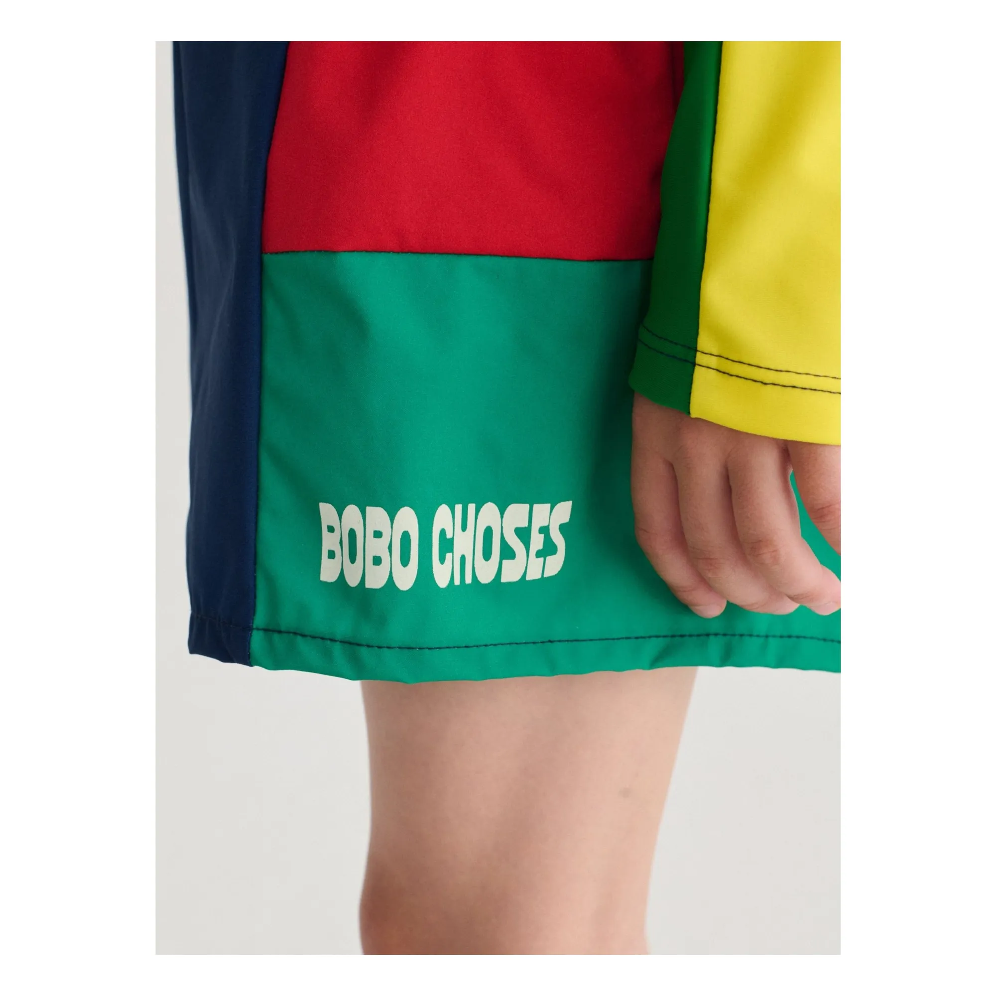 Short de Bain Colorblock | Bleu marine- Image produit n°2