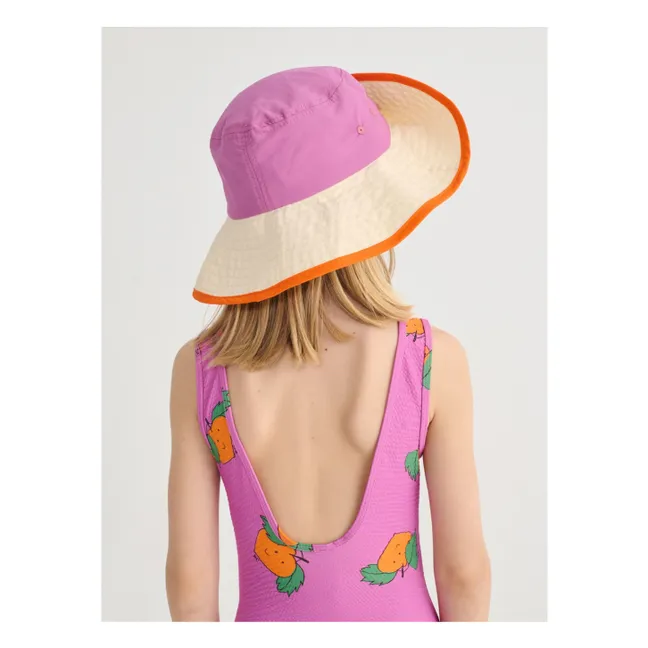 Orange Swimsuit Recycled Fibers | Purple