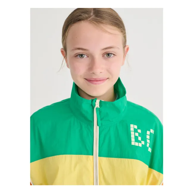 Veste Tracksuit BC Colorblock Fibres Recyclées | Jaune