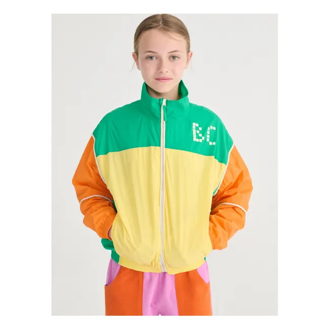 Veste Tracksuit BC Colorblock Fibres Recyclées | Jaune