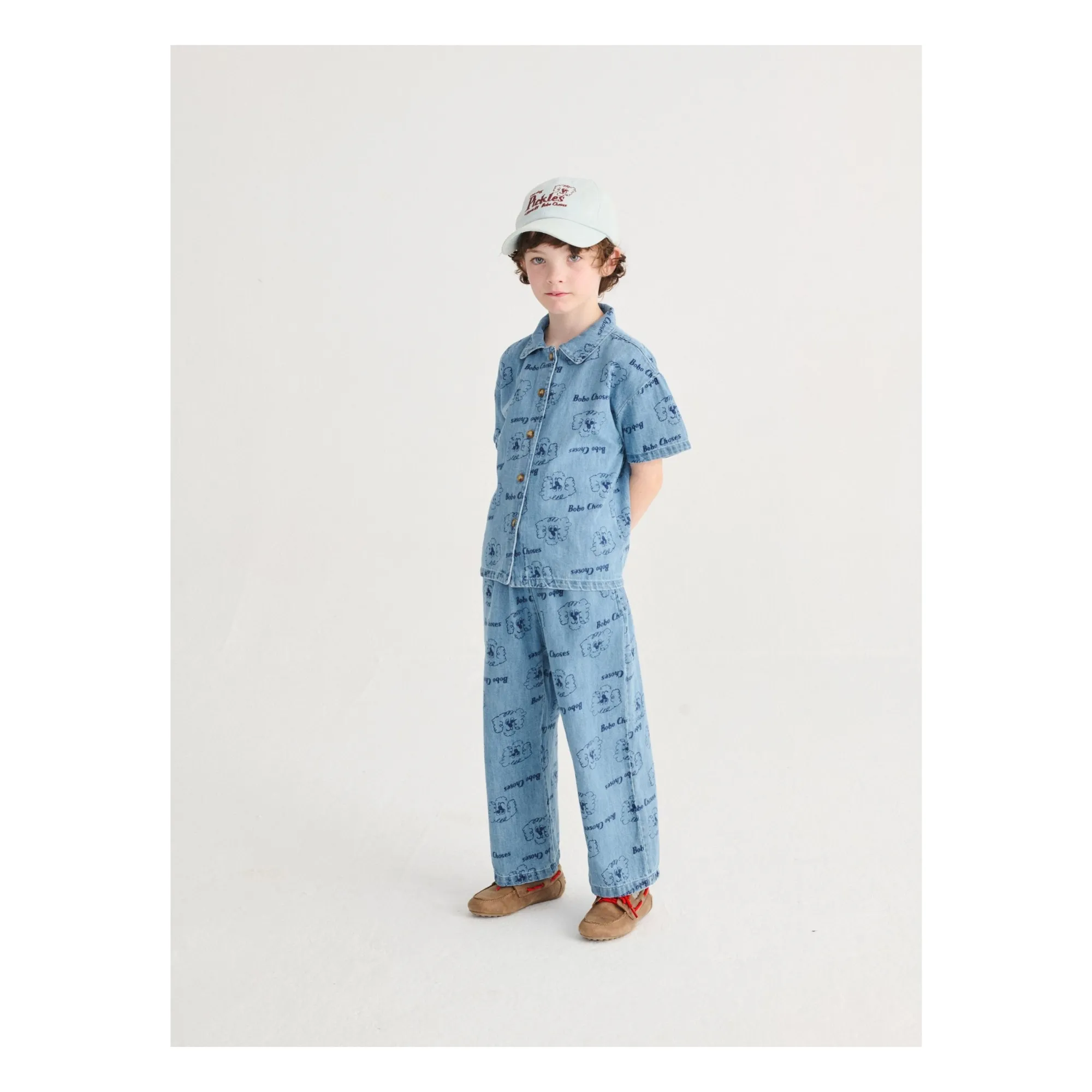 Jean Chiens Coton Bio | Bleu- Image produit n°2