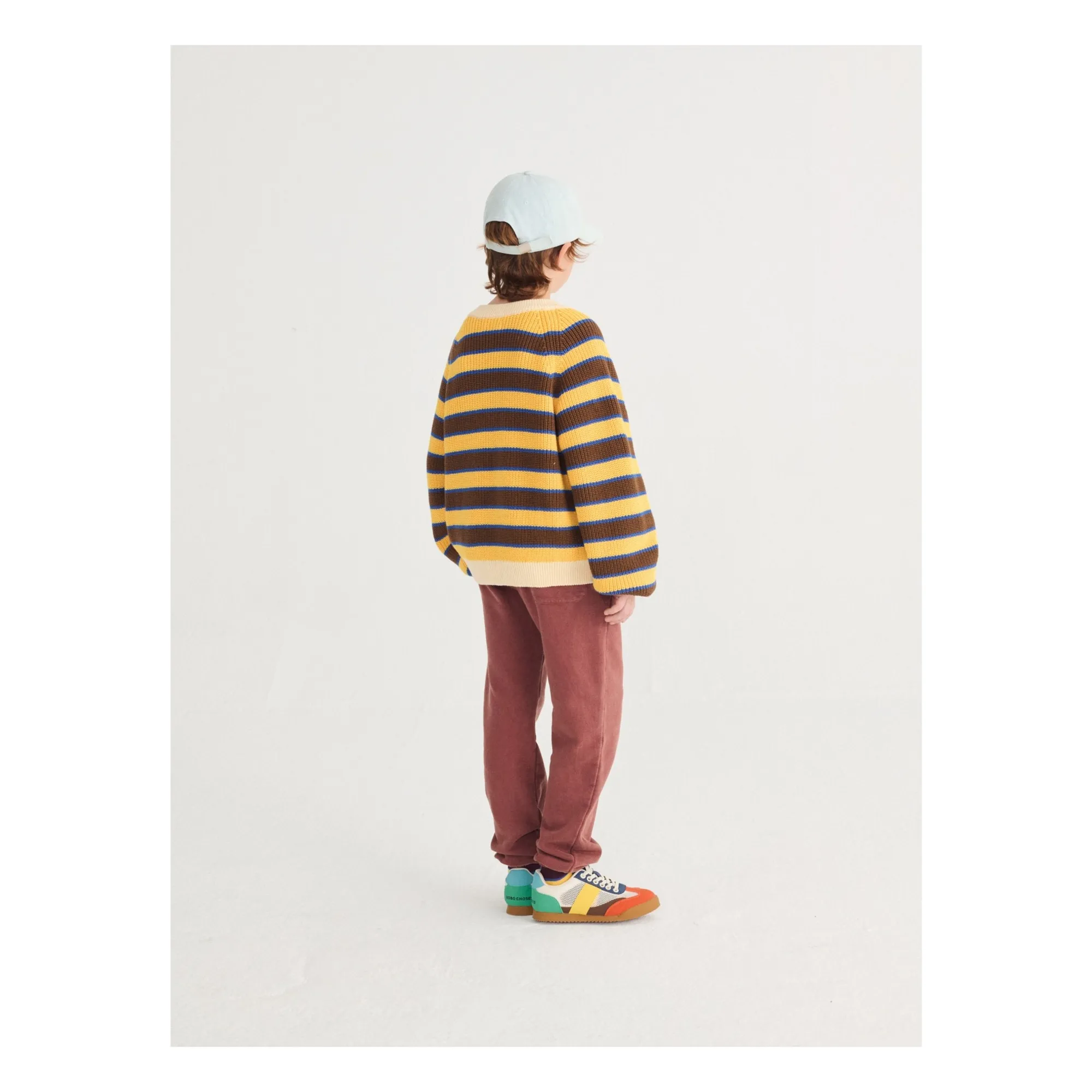 Jogger Bobo Choses Coton Bio | Marron- Image produit n°5