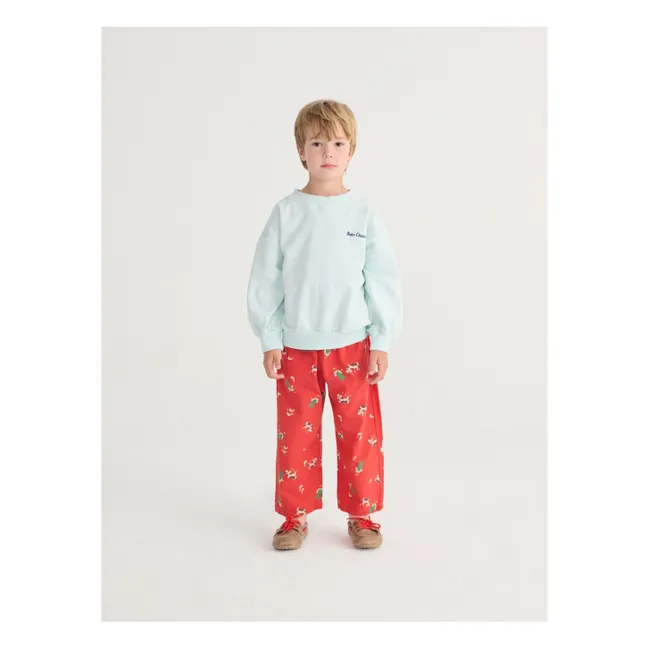 Pantalon Ferme Coton Bio | Rouge