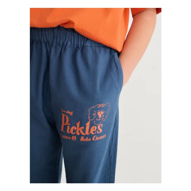 The Dog Pickles Organic Cotton Pants | Navy blue