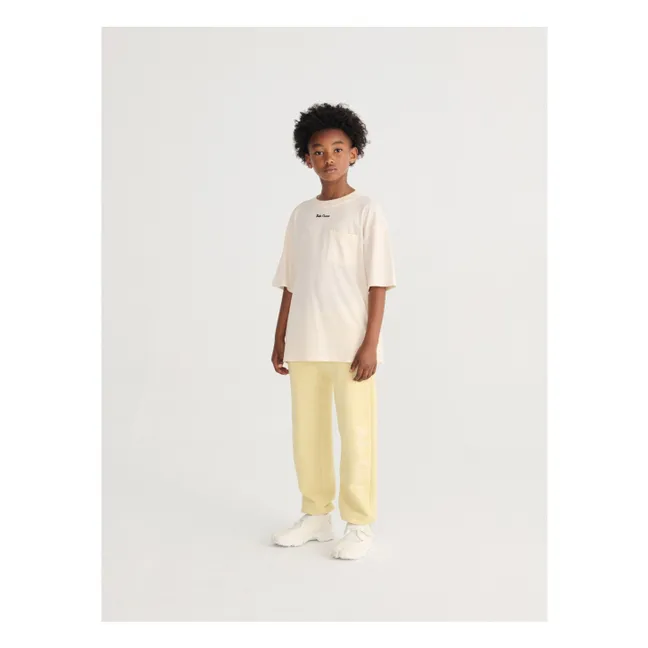 Joggers Bobo de algodón orgánico | Amarillo