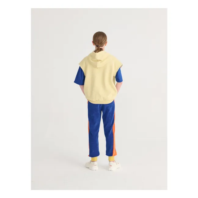 Sweat à Capuche Sans Manches Bobo Choses Coton Bio | Jaune