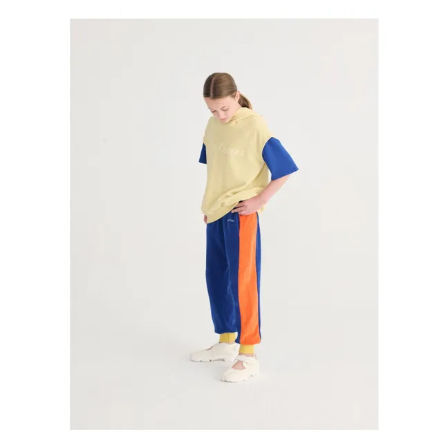 Sweat à Capuche Sans Manches Bobo Choses Coton Bio | Jaune