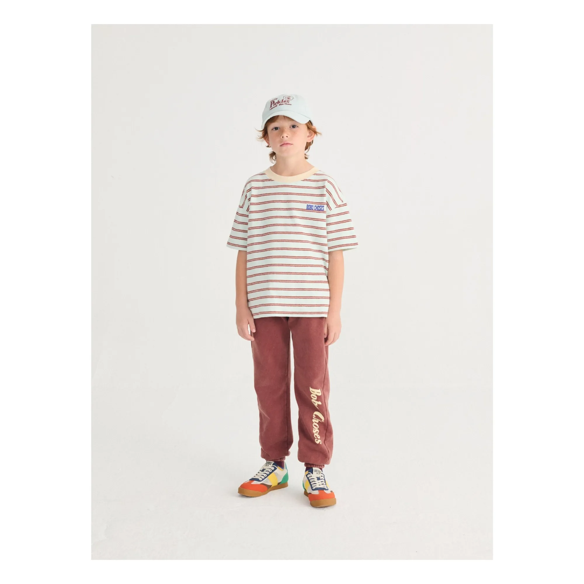 Jogger Bobo Choses Coton Bio | Marron- Image produit n°1