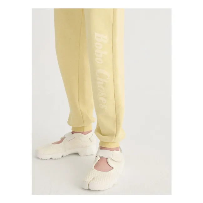 Jogger Bobo Coton Bio | Jaune
