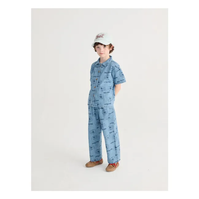 Denim Dog Shirt | Light Blue