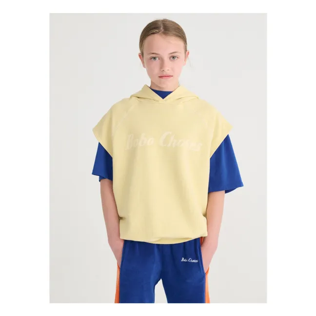Sudadera sin mangas Bobo Choses Algodón orgánico | Amarillo