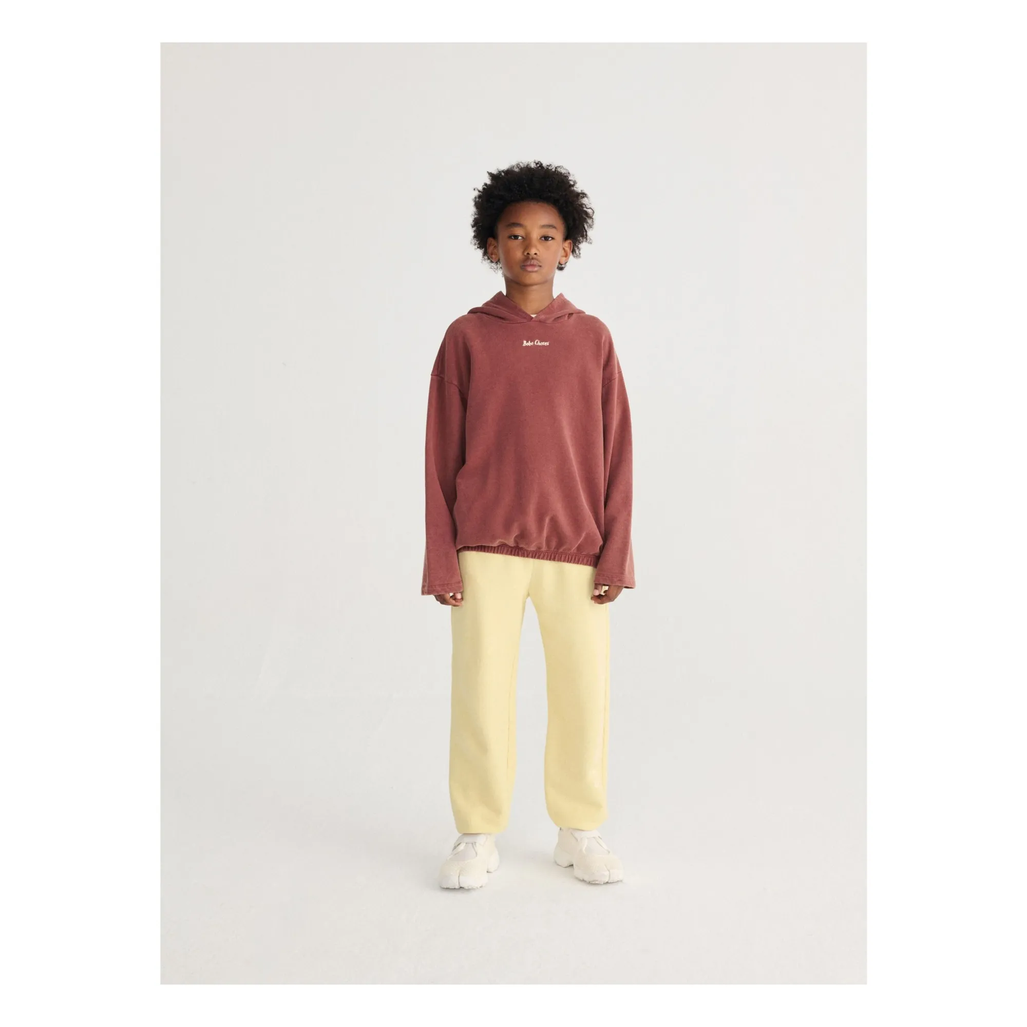 Sweat à Capuche Bobo Choses Coton Bio | Marron- Image produit n°6