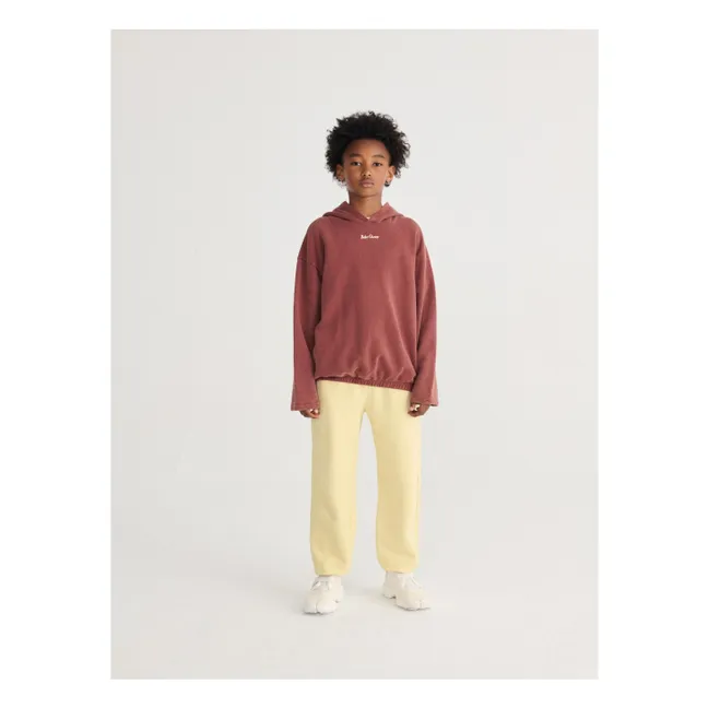 Bobo Choses Organic Cotton Hoodie | Brown