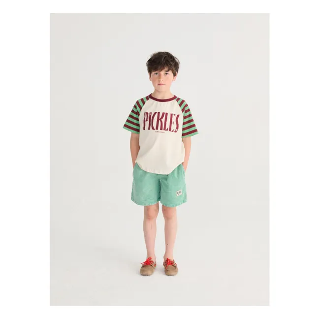 T-Shirt Pickles Bio-Baumwolle | Weiß