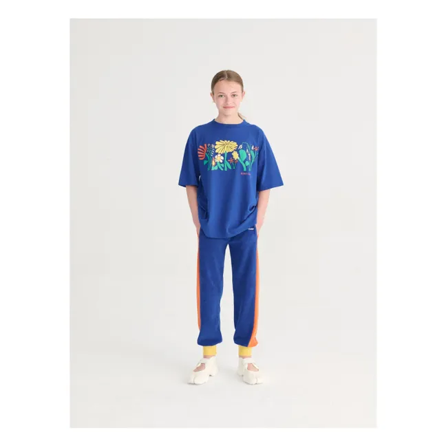 Herbalist Organic Cotton T-shirt | Royal blue