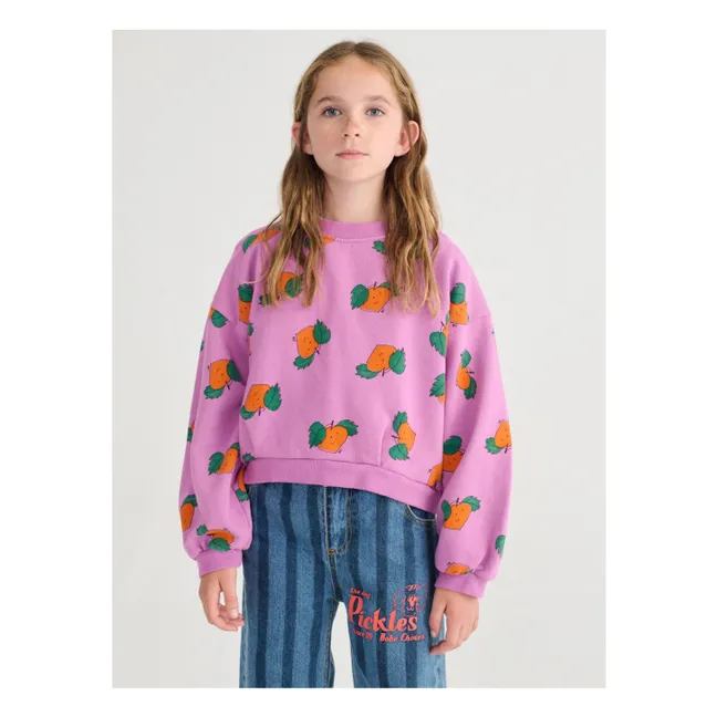 Sweat Crop Oranges Organic Cotton | Purple