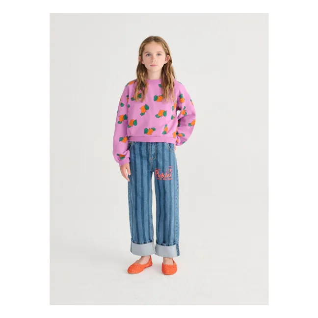 Sweat Crop Oranges Organic Cotton | Purple