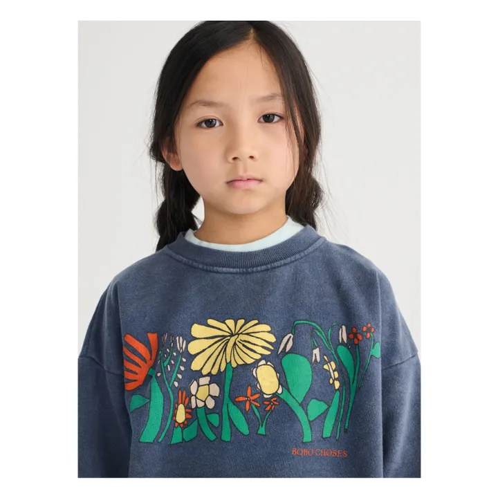 Sweat Herbalist Coton Bio | Bleu marine- Image produit n°2