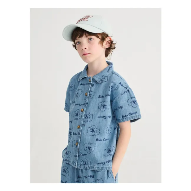 Camisa vaquera Perros | Azul Claro