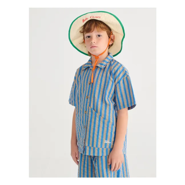 Camisa de rayas | Azul