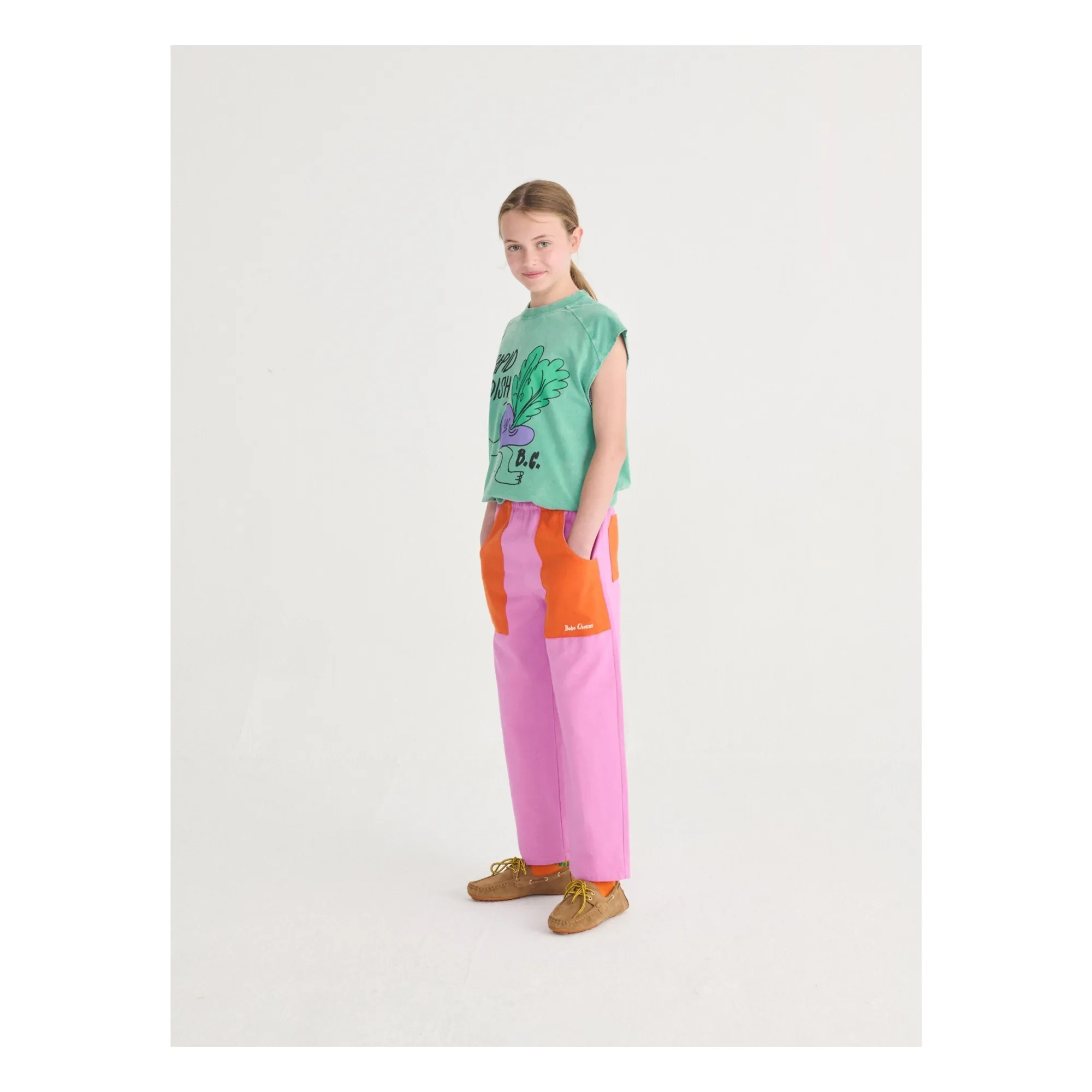 Débardeur Rapid Radish Coton Bio | Vert- Image produit n°2