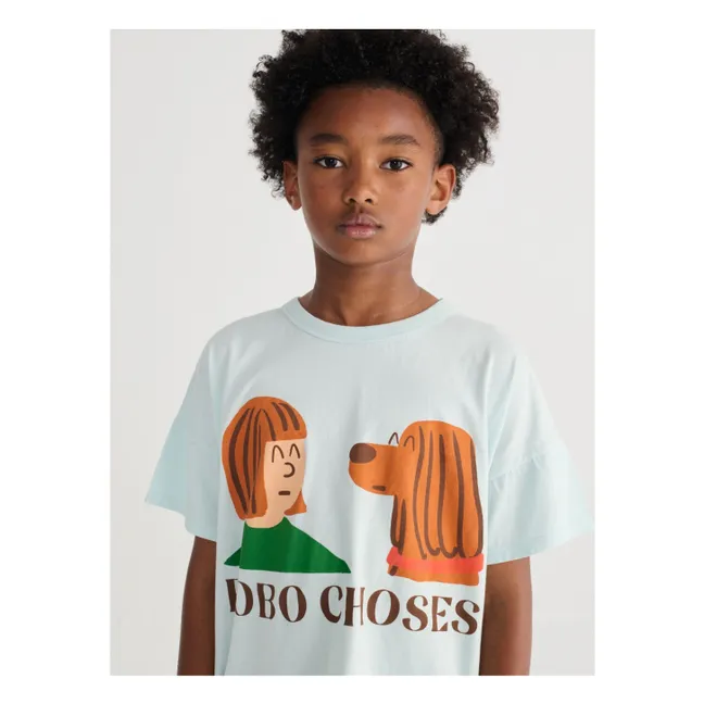 T-shirt Friends Coton Bio | Bleu pâle