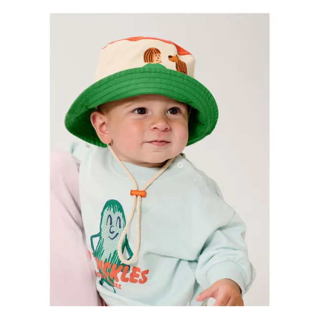 Sweat Mr Pickles Coton Bio Bébé | Bleu pâle