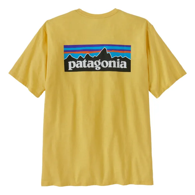 T-shirt P-6 Logo Responsibili Fibres Recyclées | Jaune
